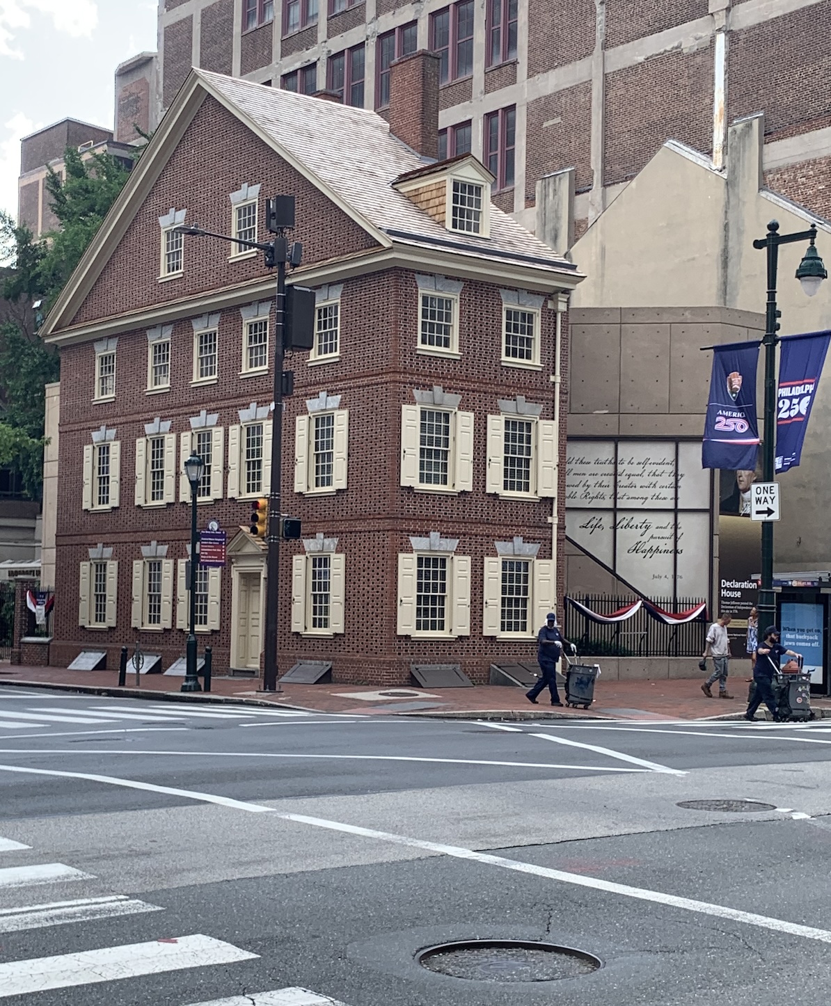 Jefferson's house in Philadelphia